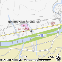 山梨県南巨摩郡富士川町鳥屋175周辺の地図