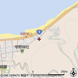 鳥取県東伯郡湯梨浜町宇野749周辺の地図