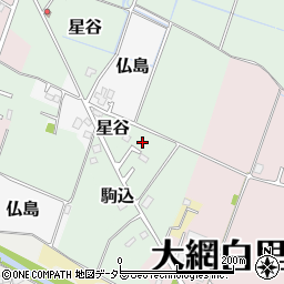 千葉県大網白里市駒込1627周辺の地図
