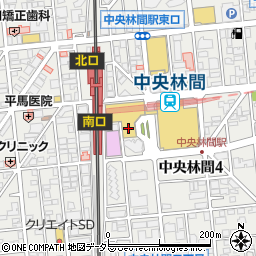 神奈川県大和市中央林間4丁目6周辺の地図
