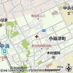 鳥取県境港市小篠津町489周辺の地図