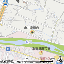 永井家具店周辺の地図