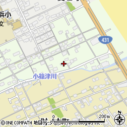 鳥取県境港市小篠津町299-1周辺の地図