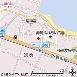 鳥取県東伯郡琴浦町別所267周辺の地図