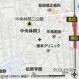 バー ハイブ bar HIVE 中央林間周辺の地図