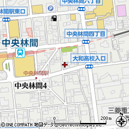 湘南ゼミナール　森塾・中央林間周辺の地図