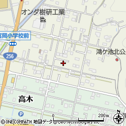 岐阜県山県市東深瀬829周辺の地図