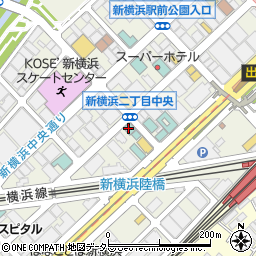 ベストウェスタンホテルフィーノ新横浜周辺の地図