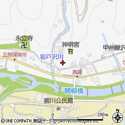 山梨県南巨摩郡富士川町鳥屋333周辺の地図