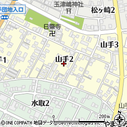 福井県小浜市山手周辺の地図