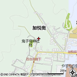 京都府与謝郡与謝野町加悦奥65周辺の地図