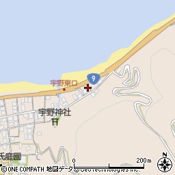鳥取県東伯郡湯梨浜町宇野758周辺の地図