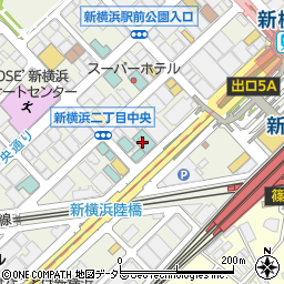 新横浜フジビューホテルスパ＆レジデンス周辺の地図