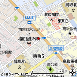 鳥取県鳥取市材木町103周辺の地図
