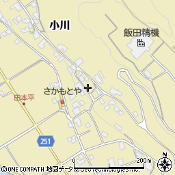 長野県下伊那郡喬木村6195周辺の地図