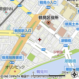 京浜船舶工業株式会社　本社周辺の地図
