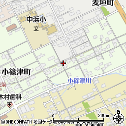 鳥取県境港市小篠津町285-2周辺の地図