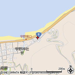 鳥取県東伯郡湯梨浜町宇野757周辺の地図