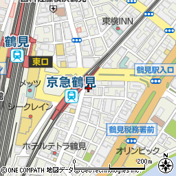 Chicken’z 鶴見店周辺の地図