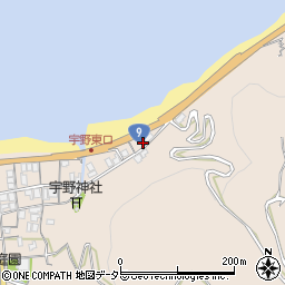 鳥取県東伯郡湯梨浜町宇野756周辺の地図