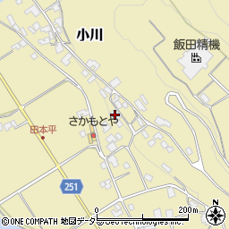長野県下伊那郡喬木村6196周辺の地図