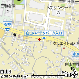 読売新聞白山サービスセンター周辺の地図