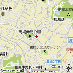 赤門前山崎鍼灸院周辺の地図