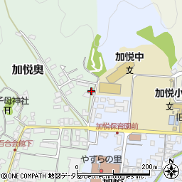 京都府与謝郡与謝野町加悦奥2周辺の地図