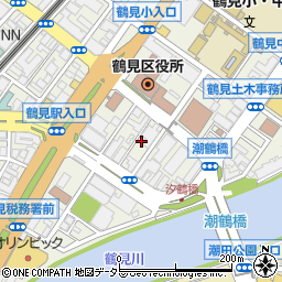 中国料理高華園 新館周辺の地図