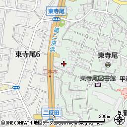 神奈川県横浜市鶴見区東寺尾中台7-4周辺の地図