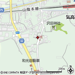鳥取県鳥取市気高町勝見611周辺の地図