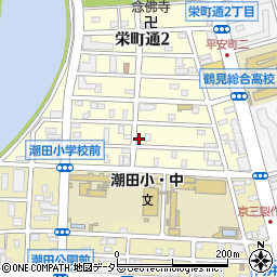 〒230-0038 神奈川県横浜市鶴見区栄町通の地図