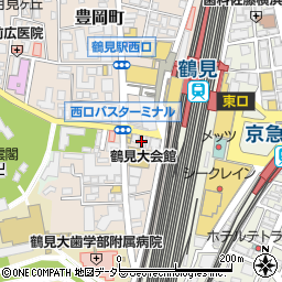 りそな銀行鶴見駅西口 ＡＴＭ周辺の地図