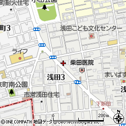 デイサービスふるさと浅田周辺の地図