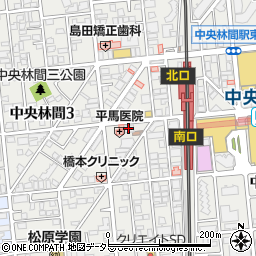 静岡相互銀行中央林間支店周辺の地図