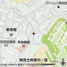 神奈川県横浜市鶴見区東寺尾中台22-27周辺の地図