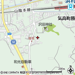 鳥取県鳥取市気高町勝見577周辺の地図