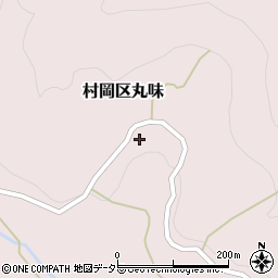 兵庫県美方郡香美町村岡区丸味690周辺の地図