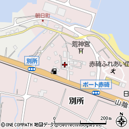 鳥取県東伯郡琴浦町別所338-4周辺の地図