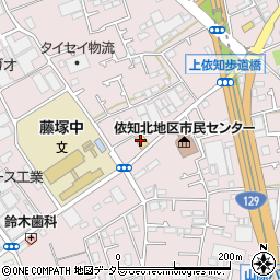 ファミリーマートサンズ上依知南店周辺の地図