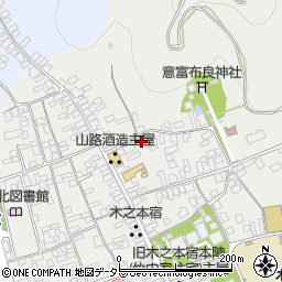 滋賀県長浜市木之本町木之本991周辺の地図