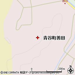 鳥取県鳥取市青谷町善田周辺の地図