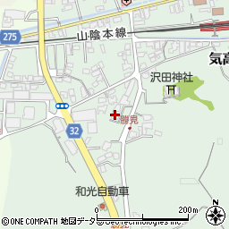鳥取県鳥取市気高町勝見612周辺の地図