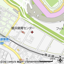 神奈川県横浜市港北区鳥山町周辺の地図