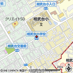 相武台小学校周辺の地図