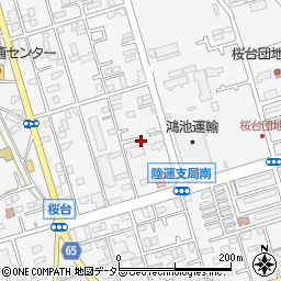 神奈川県愛甲郡愛川町中津7325-3周辺の地図