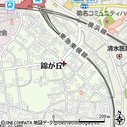リパーク横浜錦が丘第４駐車場周辺の地図