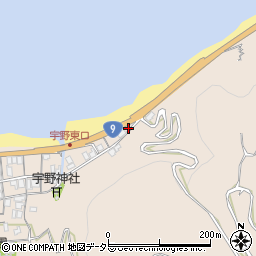 鳥取県東伯郡湯梨浜町宇野701周辺の地図