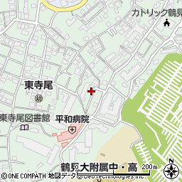 神奈川県横浜市鶴見区東寺尾中台22周辺の地図