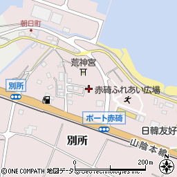 鳥取県東伯郡琴浦町別所625周辺の地図